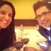 Zezé Di Camargo janta com a namorada, Graciele Lacerda, após passar Natal longe da jornalista