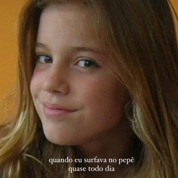 Cabelo loiro de Alice Wegmann foi inspirado na cor natural dela da infância