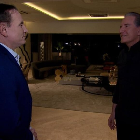 Com câncer, Roberto Justus concedeu entrevista ao 'Domingo Espetacular' para falar como está lidando com a notícia