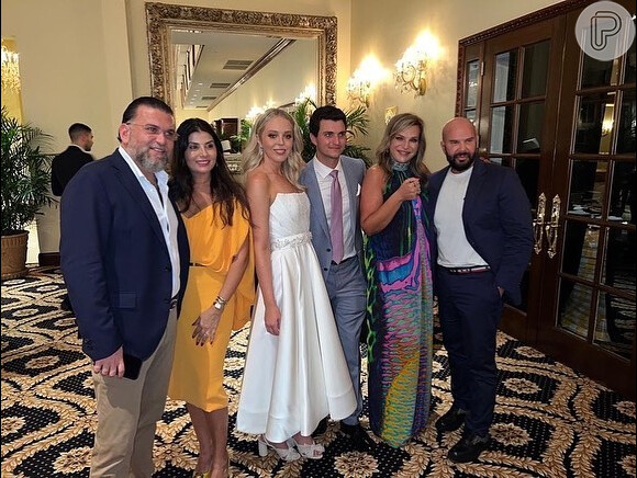 Casamento da filha de Donald Trump contou com diferentes modelos de vestido de noiva: Tiffany Trump teve peças criadas por Elie Saab