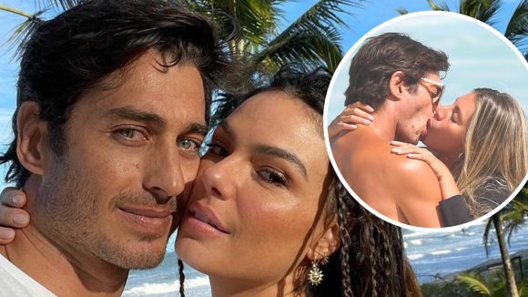 Isis Valverde e André Resende se reencontram dias após flagra do modelo aos beijos na praia