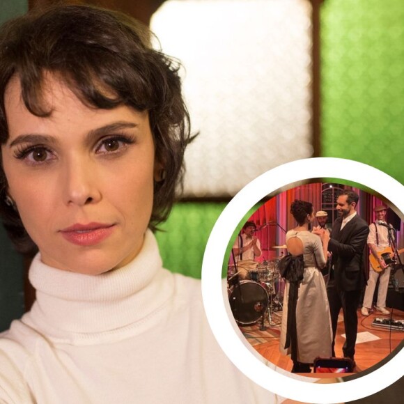 O casamento de Débora Falabella e Fernando Fraiha saiu totalmente dos padrões tradicionais