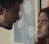 Moretti (Rodrigo Lombardi) descobre relação de Brisa (Lucy Alves) e Oto (Romulo Estrela) na novela 'Travessia': 'Eu não sei até onde você se envolveu com essa mulher, mas se envolveu, Oto... Não sou idiota'