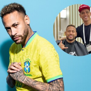 Neymar mostrou corte de cabelo para a estreia do Brasil na Copa do Mundo