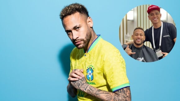 Neymar cuida do visual e mostra resultado antes da 1ª partida da Seleção Brasileira na Copa do Mundo