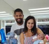 Filho de Viviane Araujo completou dois meses no início de novembro