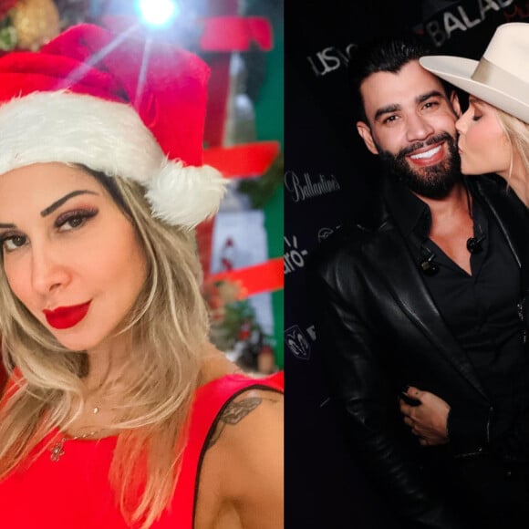 Maíra Cardi e Andressa Suita já decoraram suas mansões para o Natal