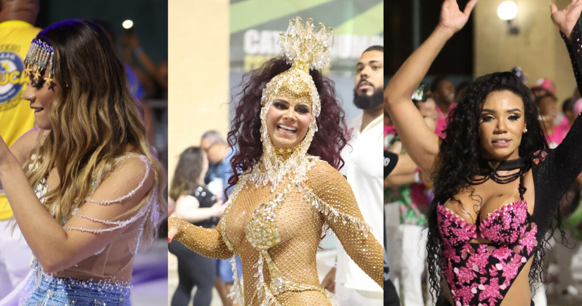 Viviane Araujo Ostenta Corp O Em Look Com Transpar Ncia Em Evento Do Carnaval Ao Lado De