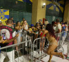 Viviane Araujo foi tietada pela torcida da Unidos da Tijuca em evento para o carnaval 2023