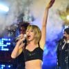 Taylor Swift colocou para dançar ao som de seus hits a multidão que lotou a Times Square
