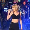 Taylor Swift não decepcionou os fãs com seu show de Réveillon na Times Square, em Nova York