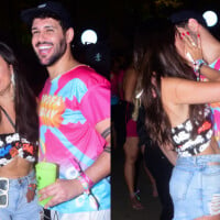 Farofa da Gkay: Rodrigo Mussi beija ex-BBB Sarah Andrade e se diverte com pegação. Fotos!