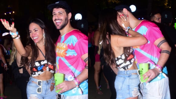 Farofa da Gkay: Rodrigo Mussi beija ex-BBB Sarah Andrade e se diverte com pegação. Fotos!