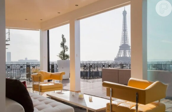 Cobertura de Mbappé tem vista para os principais pontos turísticos de Paris