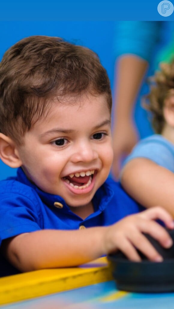 Léo completou 3 anos de idade