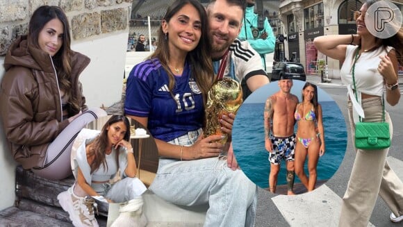 O estilo de Antonela Roccuzzo: looks da mulher de Messi tem jeans, mood sporty e mais tendências de moda