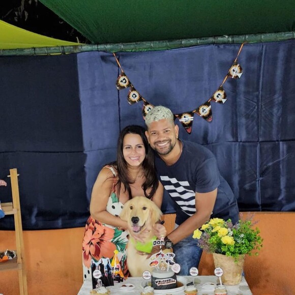 No dia 2 de maio, o outro filho de Viviane Araujo (o de quatro patas!) completou um ano de vida 