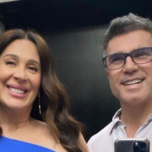 Claudia Raia recebeu homenagem do seu marido, Jarbas Homem de Mello