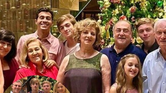 Filhos de Luciano Huck e Angélica roubam a cena em fotos de Natal por altura e relação com o avô