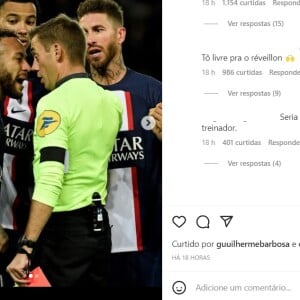 Torcedores apontaram que Neymar provocou o cartão vermelho para comemorar o Ano Novo