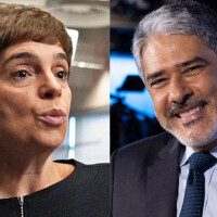 Interação entre William Bonner e Renata Lo Prete na TV agita a web: 'Dupla de milhões'. Vídeos!