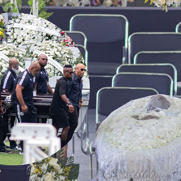 O corpo de Pelé foi velado no estádio do Santos nesta segunda-feira, 2 de janeiro de 2023