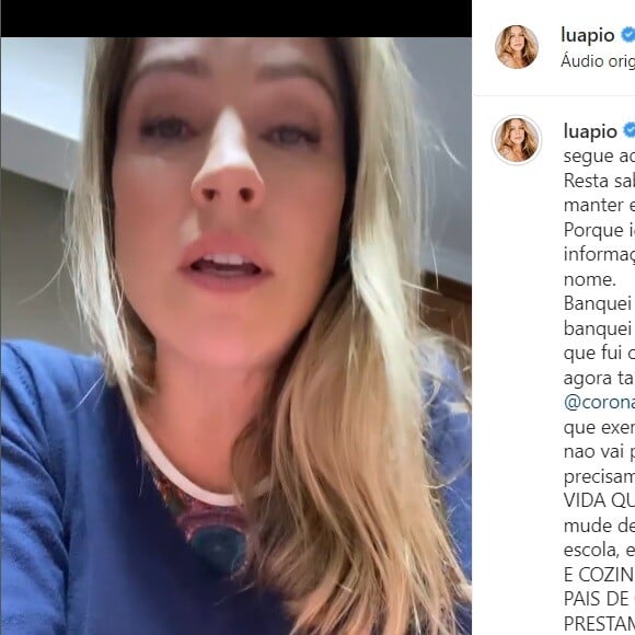 Luana Piovani marcou os patrocinadores de Pedro Scooby em vídeo sobre a redução de pensão dos filhos