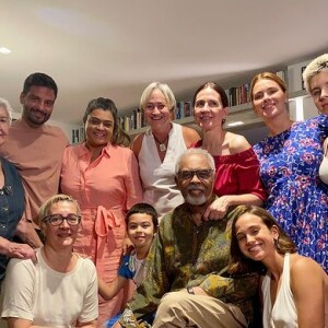 Preta Gil e a família se reuniram no Natal 2022