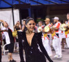 Mileide Mihaile mostrou muito samba no pé em ensaio de carnaval