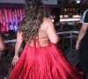 Viviane Araújo deixou as costas à mostra ao usar vestido com alças em novo ensaio do Salgueiro, em 28 de janeiro de 2023