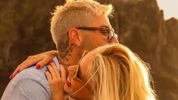 É namoro! Karoline Lima se declara a Gui Araújo em vídeo romântico: 'Amor'. Veja!
