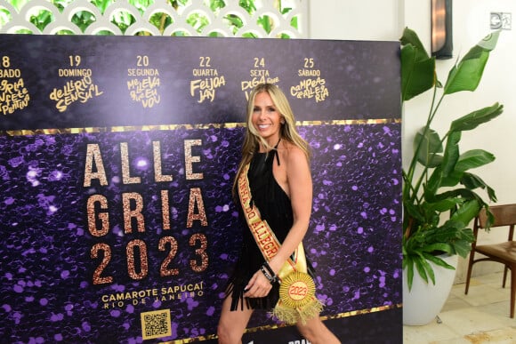 Carnaval 2023: Adriane Galisteu é Rainha do Camarote Allegria