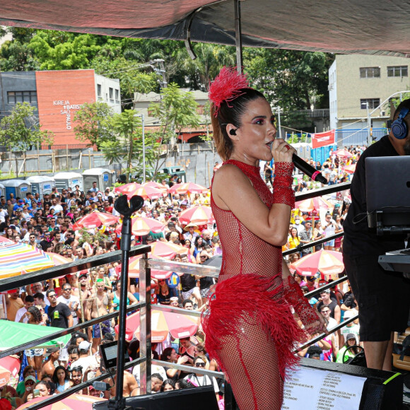 Wanessa Camargo apresentou pela primeira vez seu Bloco Xainirô em São Paulo