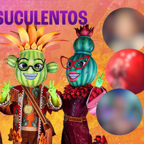 Quem são os famosos do trio Suculentos do 'The Masked Singer Brasil 3'? Descubra!