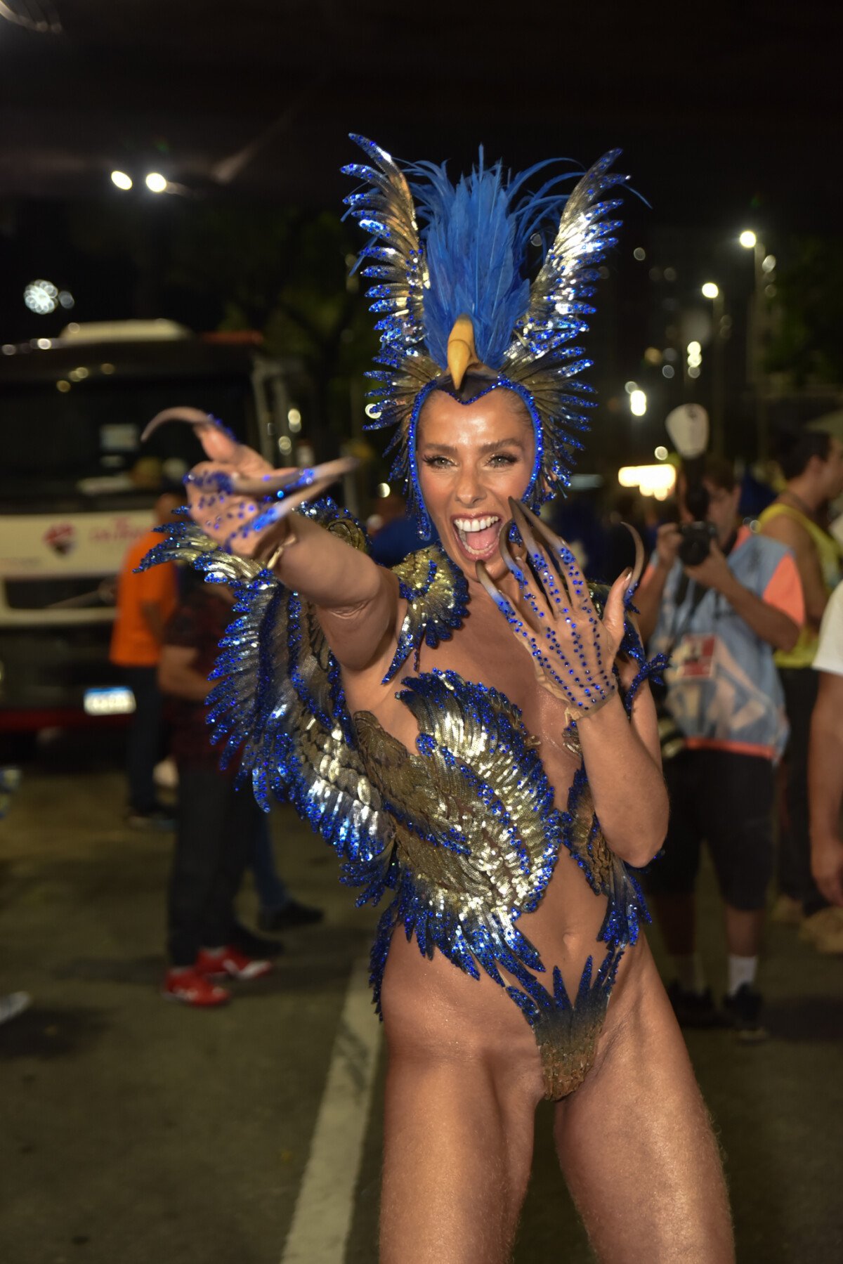 Foto Carnaval 2023 Adriane Galisteu retorna à Portela após 6 anos de