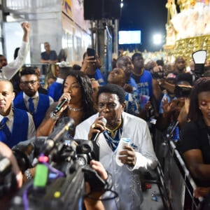 Carnaval 2023: Ludmilla e Neguinho da Beija-Flor para puxaram o samba da azul e branca, que falou da Independência do Brasil na Bahia
