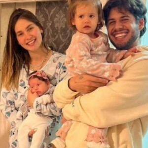 Virgínia Fonseca e Zé Felipe são pais de Maria Alice, de 1 ano, e Maria Flor, de 3 meses