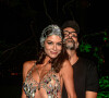 Alinne Moraes compareceu ao Baile da Arara acompanhada do marido, o diretor Mauro Lima