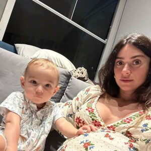 Filho mais velho de Thaila Ayala, Francisco está com 1 ano de idade