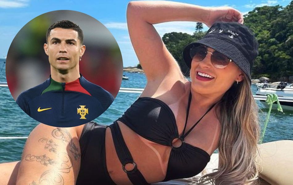 Andressa Urach relembra noite com Cristiano Ronaldo