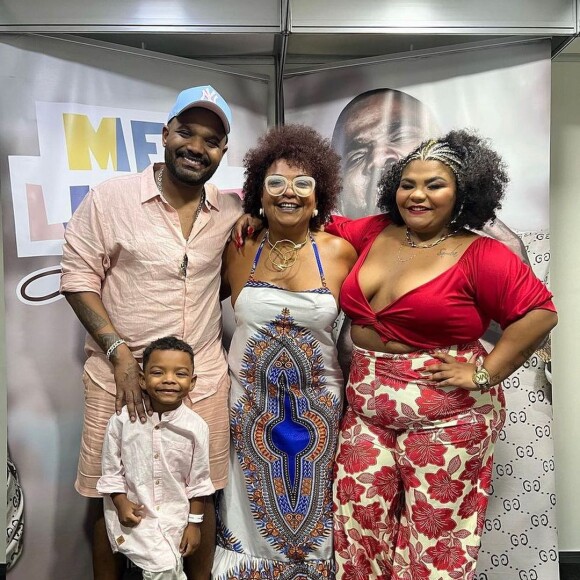 Babi Cruz tem dois filhos com Arlindo Cruz: Arlindinho e Flora