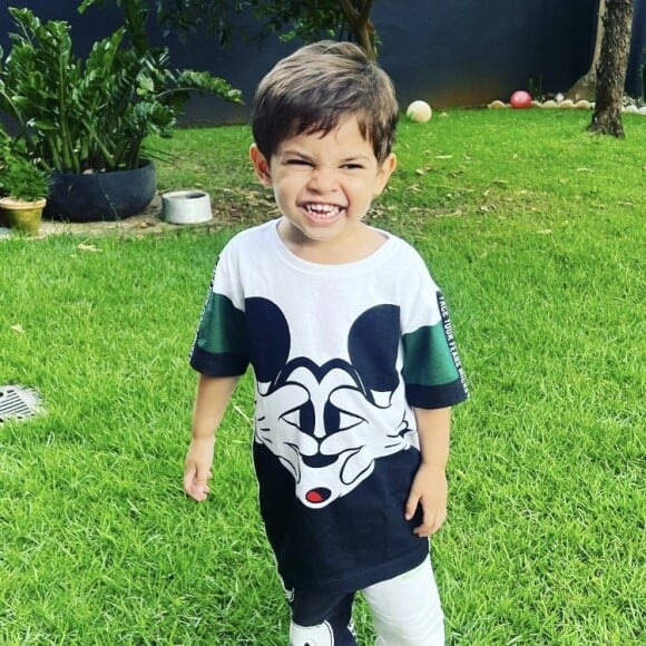 Filho de Marília Mendonça, Leo, aos 3 anos: foto foi publicada pela avó paterna, Zaida, neste domingo (12)