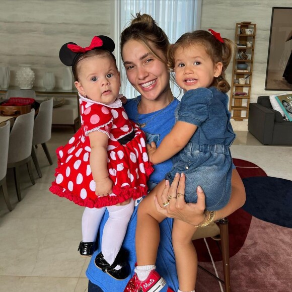 Virgínia Fonseca é mãe de duas meninas, frutos do casamento com Zé Felipe