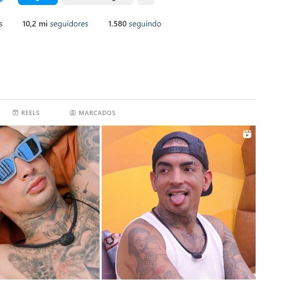 MC Guimê apagou a maioria das fotos no Instagram