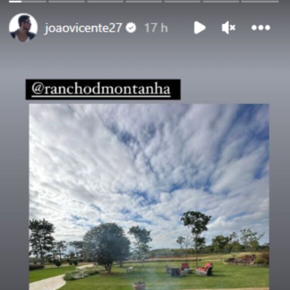 João Vicente de Castro alugou o rancho de Bruno Gagliasso para celebrar a chegada de seus 40 anos de idade