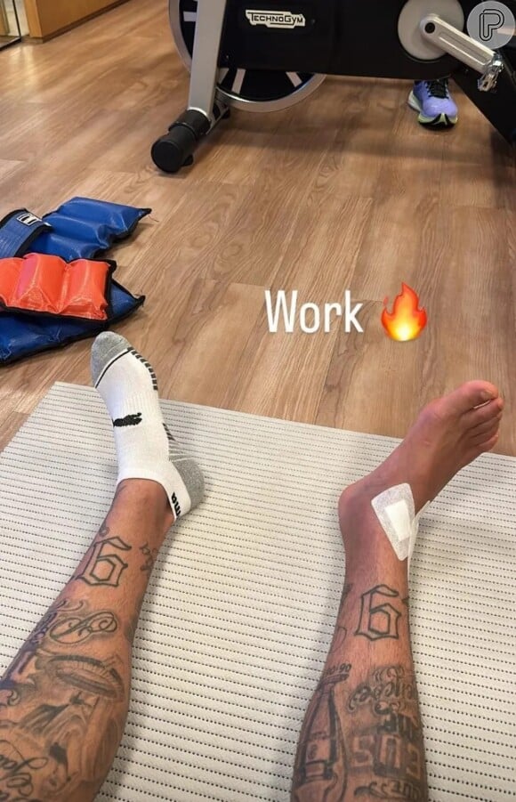 Dias de Neymar contam com fisioterapia e eventos leves com os amigos