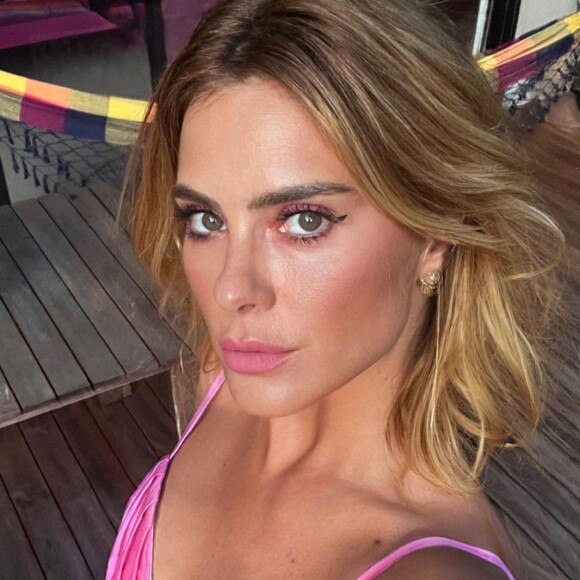 Carolina Dieckmann contou ser adepta apenas de laser no rosto