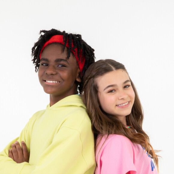 Nova novela do SBT, 'A Infância de Romeu e Julieta' é estrelada por Miguel Ângelo, de 11 anos, e Vittória Seixas, 14