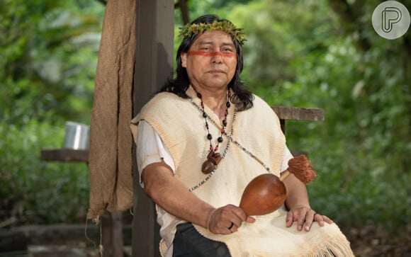 A novela 'Terra e Paixão' vai levantar a questão dos povos originários com Jurecê Guató (Daniel Munduruku)
