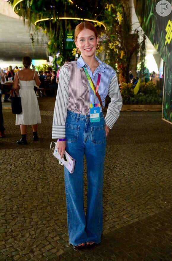 O look de Marina Ruy Barbosa no Rio2C dá pegada fashionista à roupa de trabalho